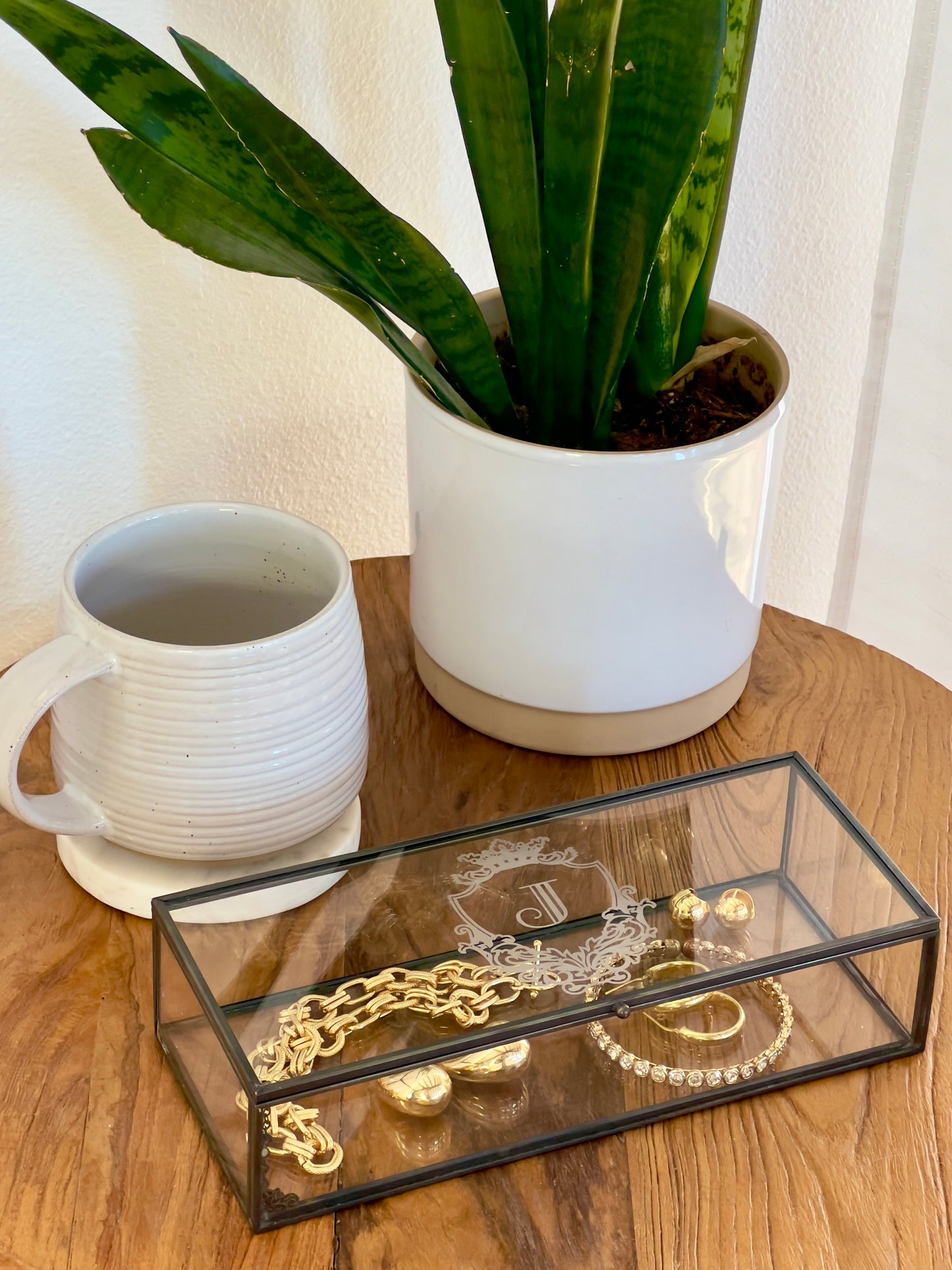 DIY Kit - Etched Glass Jewelry Box